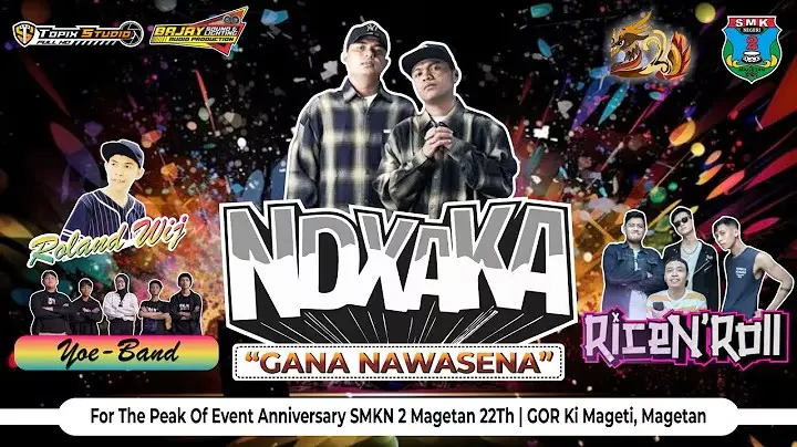 Poster Acara SMKN 2 MAGETAN:Gana Nawasena